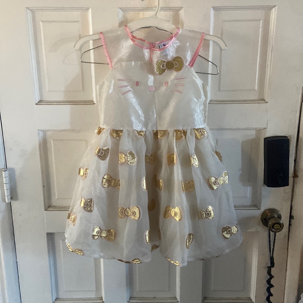 Hello kitty shimmery dress